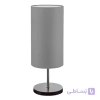 آباژور رومیزی چوبی چشمه نور مدل MT7029/BR-T شید طوسی