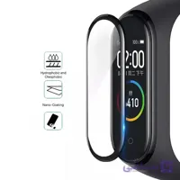 محافظ صفحه نمایش (گلس) می بند ۶ ا Smart Watch 3D Full Cover For Xiaomi Mi Band 6