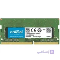 رم لپ تاپ DDR4 دو کاناله 3200 مگاهرتز CL22 کروشیال ظرفیت 8 گیگابایت ا Ram DDR4 Crucial