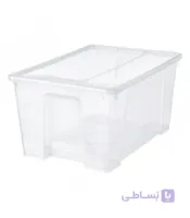 باکس در دار ایکیا مدل SAMLA سایز 45 لیتری