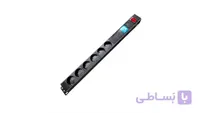 رک مونت محافظ 6 خانه آنالوگ با کابل 1o8 برند پارت الکتریک مدل پارسا کد 5143