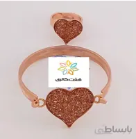 دستبند و انگشتر مس و رزین کد ۱۰۸۶۶