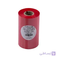 ریبون رنگی آرمور AWR458 فرانسوی - پرمیوم وکس 110x300 - قرمز