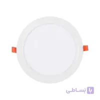 چراغ سقفی توکار دیپ ای سی گرد 12وات برند edc