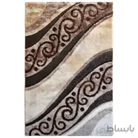 فرش ماشینی فستیوال کد 7939 زمینه کرم چهار متری (150*220)