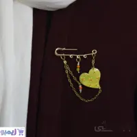 سنجاق سینه قلب