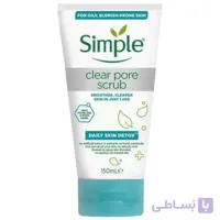 اسکراب صورت Pore Polishing سیمپل SIMPLE ا برند : کد 335807