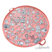 تشک بازی مدل کیف شو صورتی نی نی شادی P-Toys