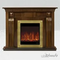 شومینه برقی زمینی آوالون با فریم چوبی ALW005