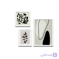 ست تابلو انتزاعی مینیمال 4 عددی