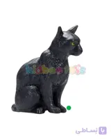 فیگور گربه سیاه نشسته موژو
