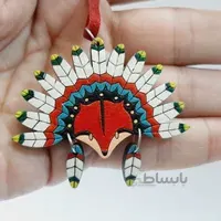 گردنبند چوبی روباه سرخپوست
