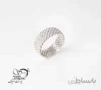 انگشتر نقره زنانه طرح ساده