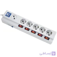 چند راهی 1+5 فیوزدار پارت الکتریک