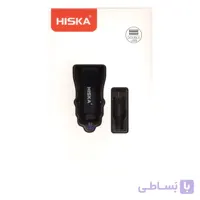 شارژر فندکی هیسکا مدل KL-C31 ا HISKA KL-C31 Car Charger