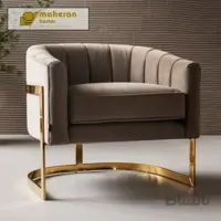 مبل تک نفره استیل طرح دنیز DENIZ