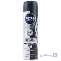 اسپری ضد تعریق مردانه نیوا مدل black and white original حجم 150 میلی لیتر