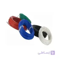 سیم افشان تک رشته قرمز سایز 0.25