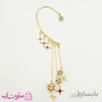 گوشواره دخترانه دور گوش آویزدار