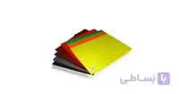 پوشه مقوایی خط دار
