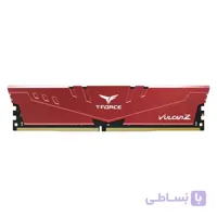 رم کامپیوتر DDR4 تک کاناله 3200 مگاهرتز CL16 تیم گروپ مدل VULCAN Z ظرفیت 8 گیگابایت ا TEAM GROUP VULCAN Z DDR4 GAMING MEMORY