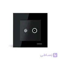 فیش آنتن مرکزی کریستال مشکی ویرا (VEERA)