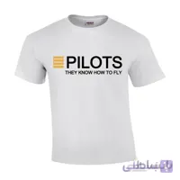 تیشرت خلبانی طرح PILOTS