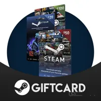 خرید گیفت کارت استیم والت (Steam Giftcard) -تحویل فوری