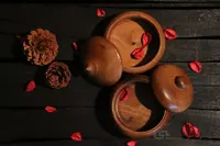 قندان چوبی