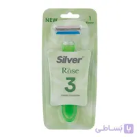 تیغ اصلاح مدل rose3 سیلور