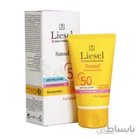 کرم ضد آفتاب بی رنگ SPF 50 سانسل لایسل مناسب پوست خشک و نرمال