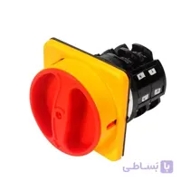 کلید گردان سه فاز و نول یکطرفه قفل شو کوچک 40A الکترو کهربا