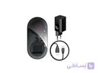 شارژر وایرلس بیسوس Baseus Simple 2in1 Pro Edition TZWXJK-B01 15W با آداپتور شارژ