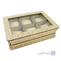 جعبه ساعت 6 عددی پارلا گوهر کد 3531 ا قیمت به شرط خرید تیمی