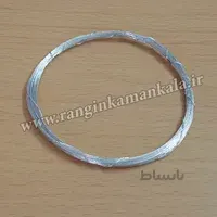 سيم حلقه اي نقره اي