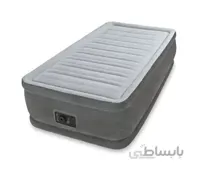 تخت بادی یک نفره تمام مخمل اینتکس