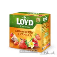 دمنوش لوید توت فرنگی وانیلی40گرم Loyd