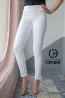 شلوار جین OLD NAVY سفید کمرکش ایران هانی ۱۰۲۰۵۶