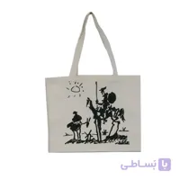 ساک خرید مانیز طرح کلاسیک مدل دن کیشوت