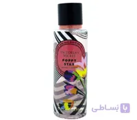 بادی اسپلش زنانه مدل Poppy Star حجم 250 میل ویکتوریا سکرت ا Victoria Secret Body Splash Poppy Star For Women 250ml