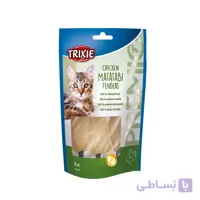 تشویقی گربه فیله مرغ تریکسی (Trixie Chicken Matatabi Tenders) بسته 3 عددی