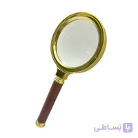 ذره بین دسته چوبی متوسط سایز 80 میلی متر