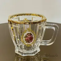 فنجان چای خوری طرح رز کد 590346