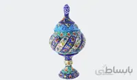 قندان پایه دار اسلیمی ختایی