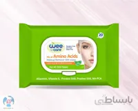 دستمال مرطوب آمینواسید آرایش پاک کن وی کر