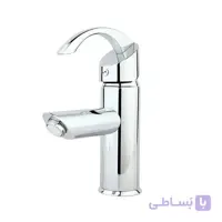 شیر روشویی تیتانیوم کروم راسان ا Rassan Titanium Basin