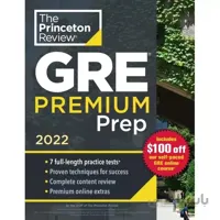 Princeton Review GRE Premium Prep 2022