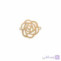 پلاک دستبند استیل طرح گل