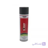 اسپری رنگ طوسی سیر واکو حجم ۳۰۰ میلی لیتر