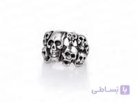 انگشتر مردانه دیوار جمجمه ها 13775